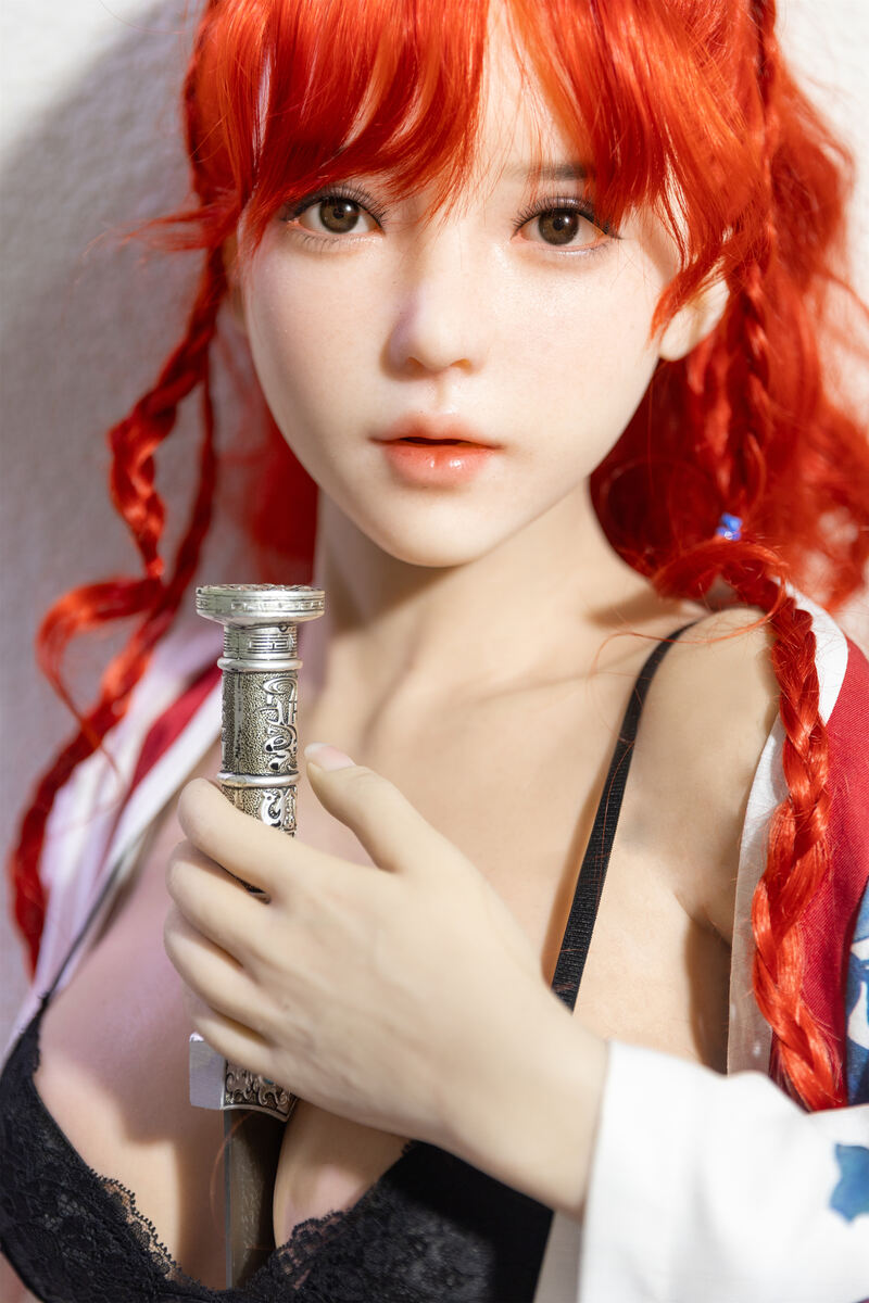 166cm5ft5 D cup Cosplay Girl Full Silicone Sex Doll Reese