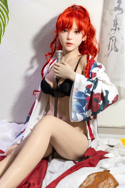 166cm5ft5 D cup Cosplay Girl Full Silicone Sex Doll Reese