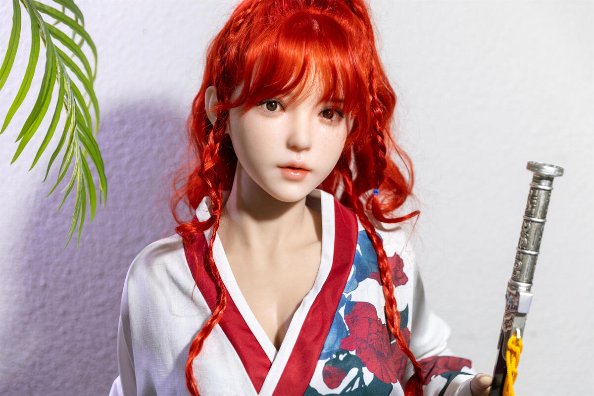166cm5ft5 D cup Cosplay Girl Full Silicone Sex Doll Reese