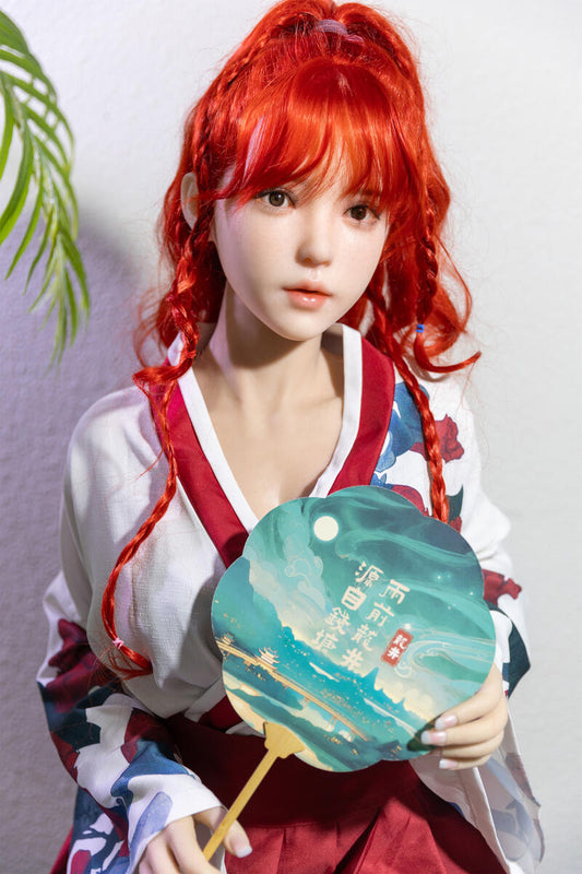 166cm5ft5 D cup Cosplay Girl Full Silicone Sex Doll Reese