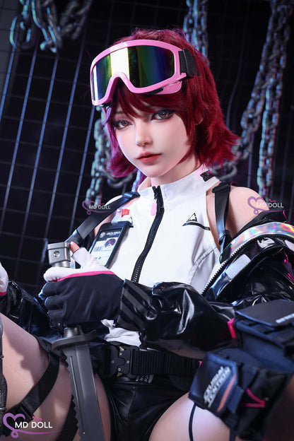 166cm/5ft5 D cup Cosplay Silicone Sex Doll Reagan