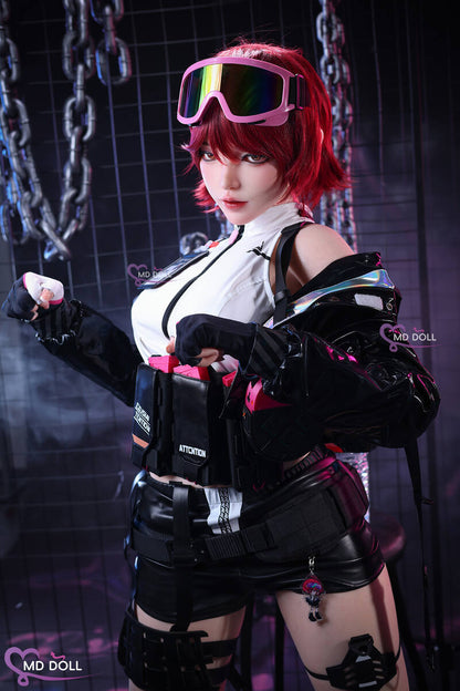 166cm/5ft5 D cup Cosplay Silicone Sex Doll Reagan