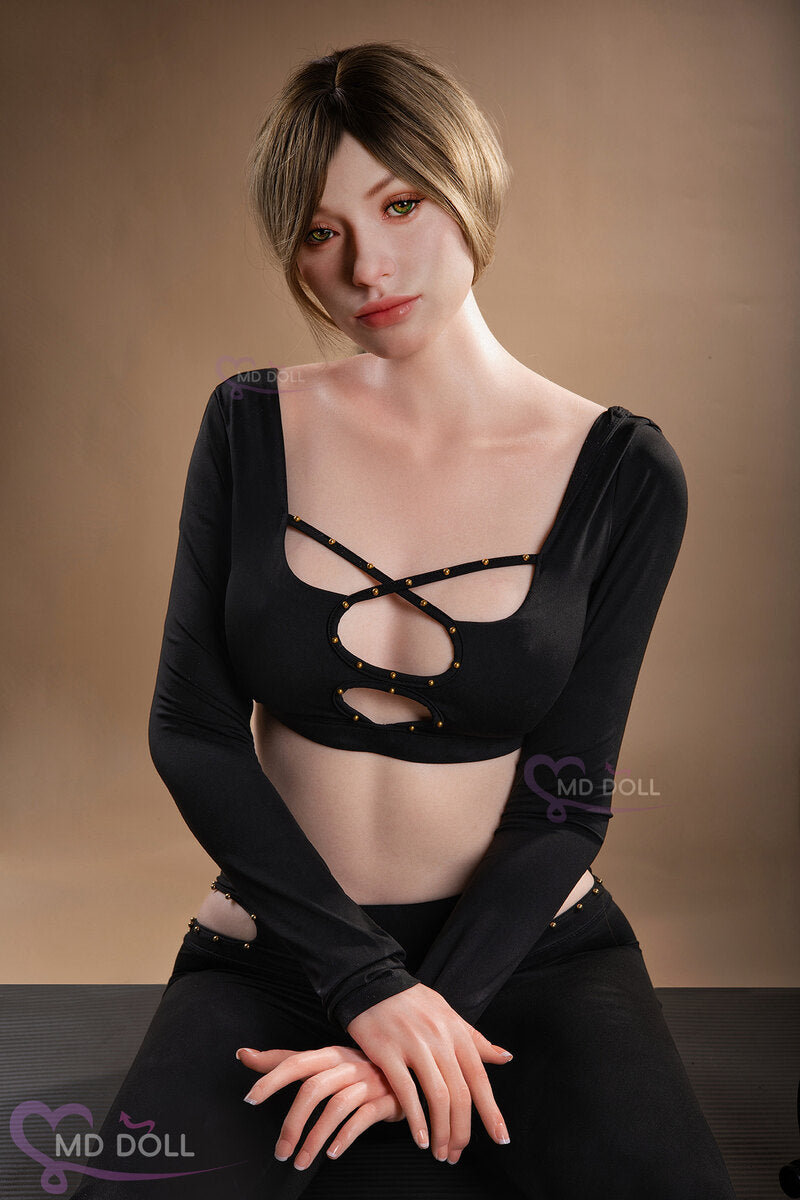 166cm/5ft5 D cup Skiny Silicone Sex Doll Viviana