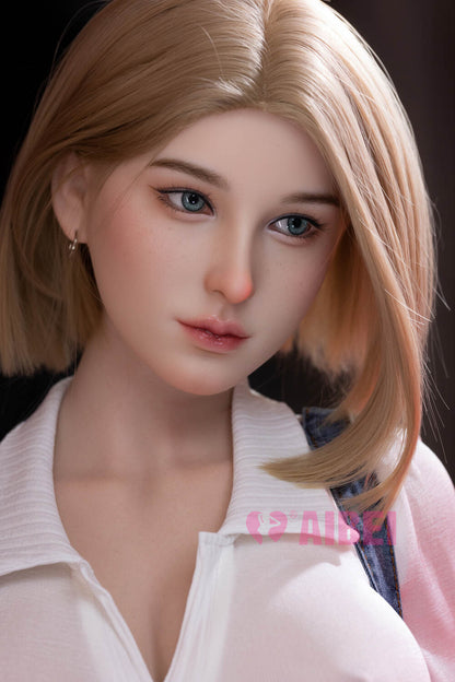 167cm/5ft6 E-cup Full Silicone Aibei Sex Doll Amy