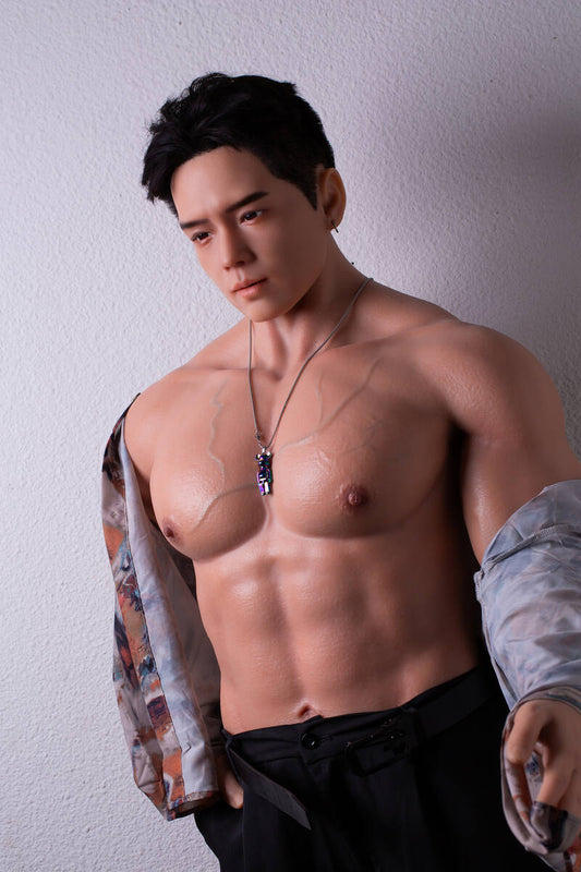 175cm/5ft9 Full Silicone Male Sex Doll Momo