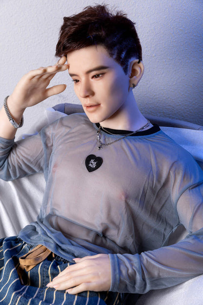 177cm(5ft10) Full Silicone Male Sex Doll Jin
