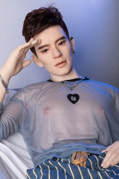177cm(5ft10) Full Silicone Male Sex Doll Jin