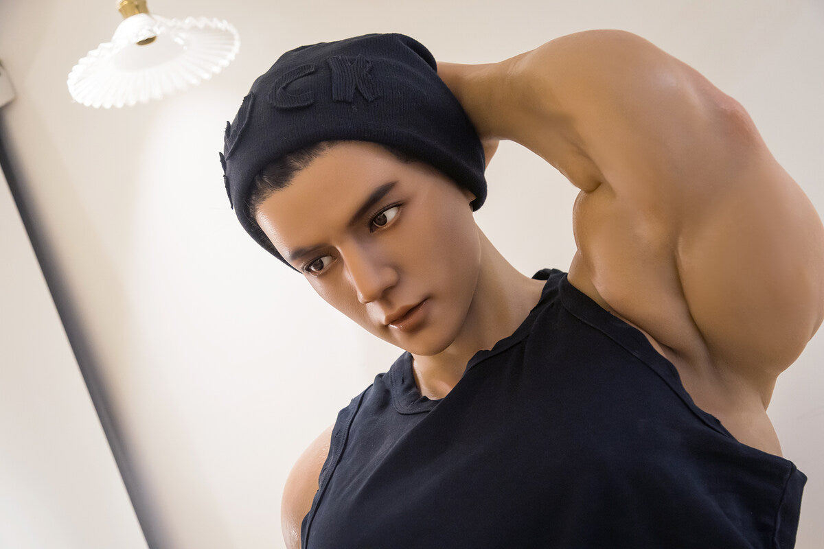 180cm(5ft11) Full Silicone Male Sex Doll Han