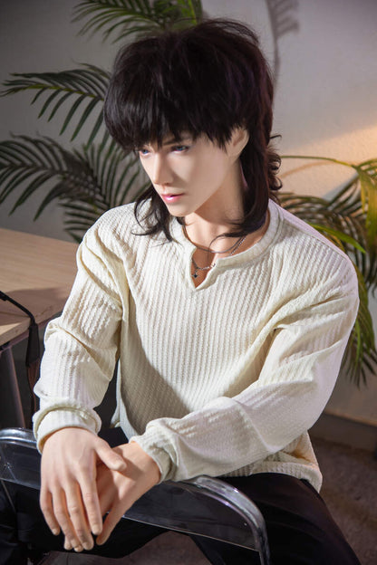 185cm/6ft1 Full Silicone Male Sex Doll Gucheng