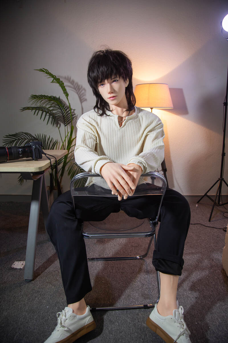 185cm/6ft1 Full Silicone Male Sex Doll Gucheng