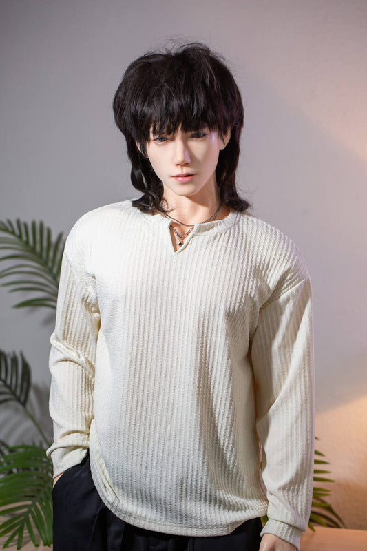 185cm/6ft1 Full Silicone Male Sex Doll Gucheng