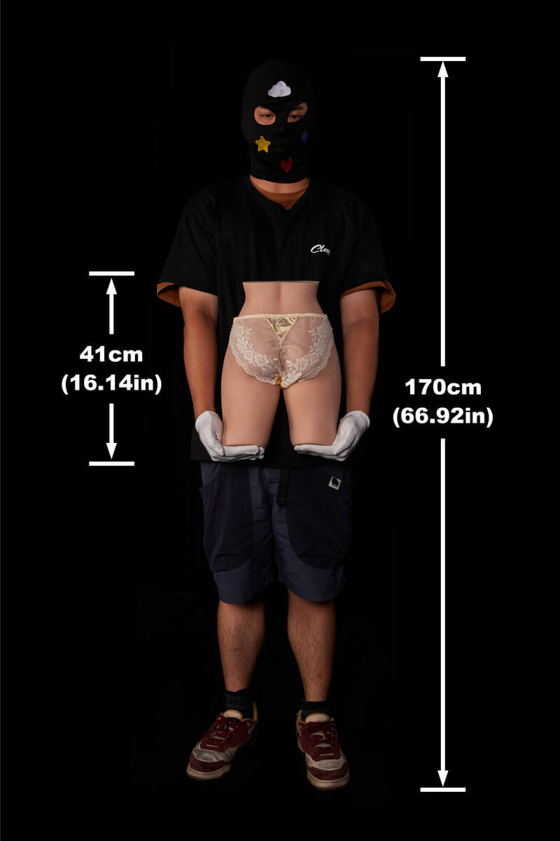 40cm1ft4-Ultra-Lightweight-Silicone-Sex-Doll-Torso-L41