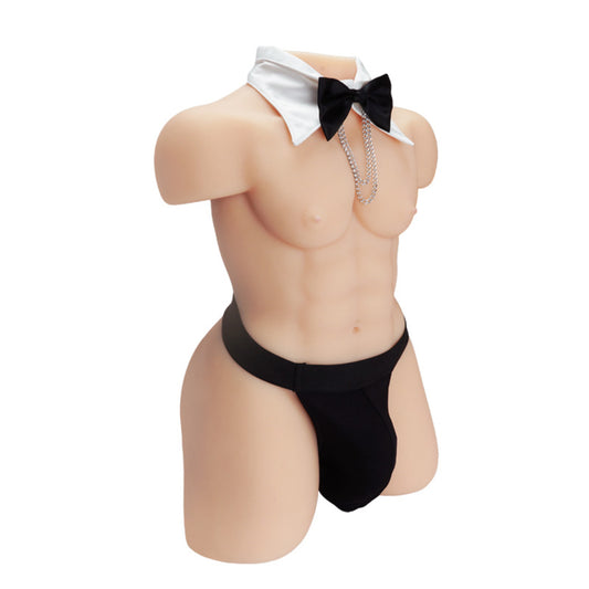 54cm/1ft9 33.07LB Male Torso Sex Doll Threesome – Channing (US, CA & EU-Only)
