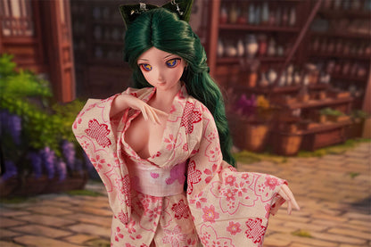 60cm/1ft9 Full Mini Silicone Body+ Vinyl Head Sex Doll J60 Momo