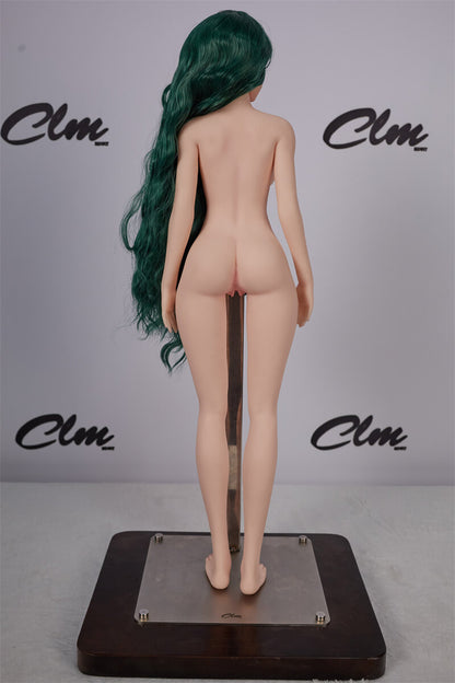 60cm/1ft9 Full Mini Silicone Body+ Vinyl Head Sex Doll J60 Momo