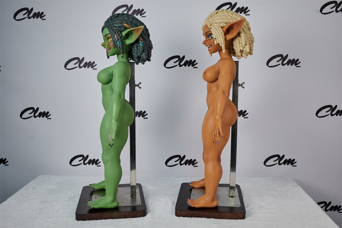 70cm/2ft3 Full Mini Silicone Sex Doll AT Kaela