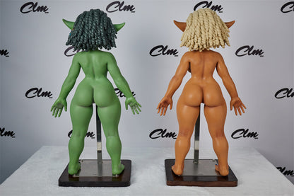 70cm/2ft3 Full Mini Silicone Sex Doll AT Kaela