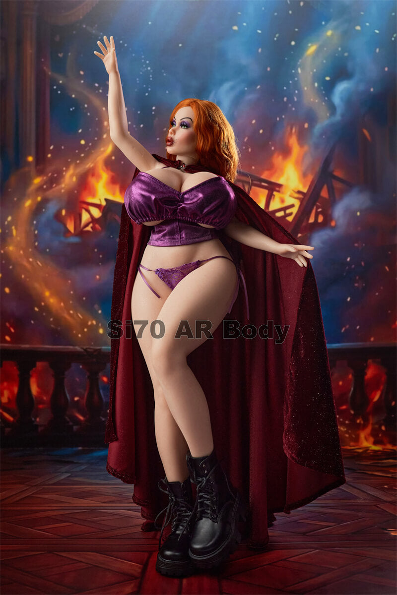 70cm2ft3 Full Mini Silicone Sex Doll SP Diana(Nature)