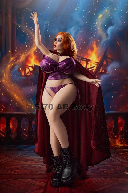 70cm2ft3 Full Mini Silicone Sex Doll SP Diana(Nature)