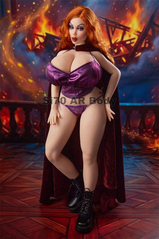 70cm2ft3 Full Mini Silicone Sex Doll SP Diana(Nature)