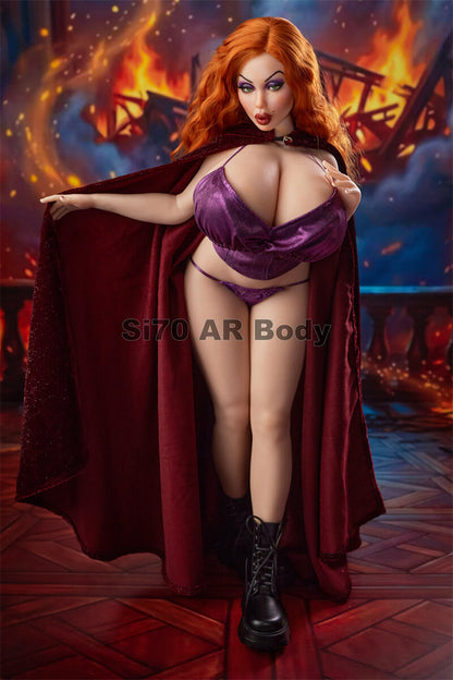 70cm2ft3 Full Mini Silicone Sex Doll SP Diana(Nature)
