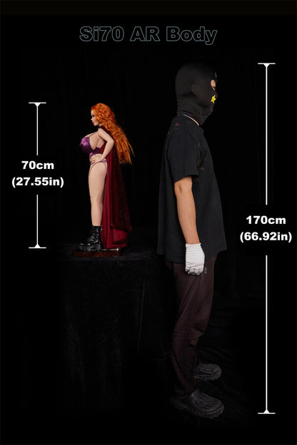 70cm2ft3 Full Mini Silicone Sex Doll SP Diana(Nature)