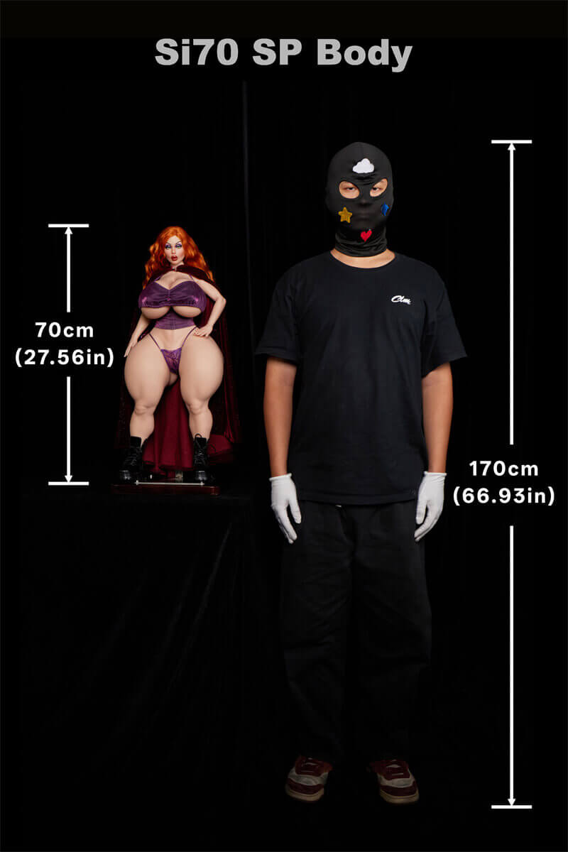 70cm2ft3 Full Mini Silicone Sex Doll SP Diana(Nature)