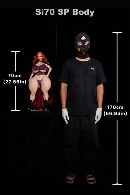 70cm2ft3 Full Mini Silicone Sex Doll SP Diana(Nature)