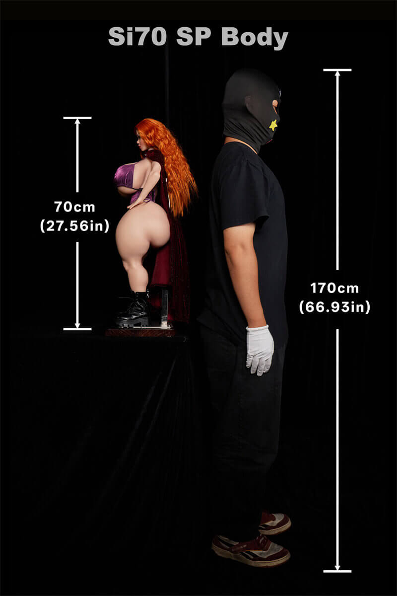 70cm2ft3 Full Mini Silicone Sex Doll SP Diana(Nature)