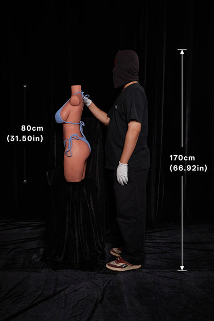 80cm/2ft7 E cup Climax ULW Series Silicone Sex Doll Torso#883