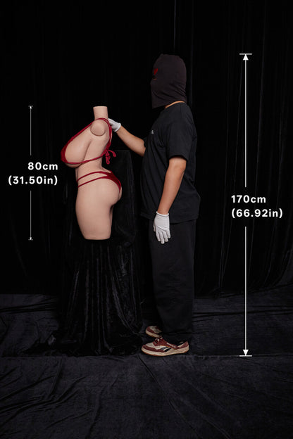 80cm/2ft7 K cup Climax ULW Series Silicone Sex Doll Torso#884