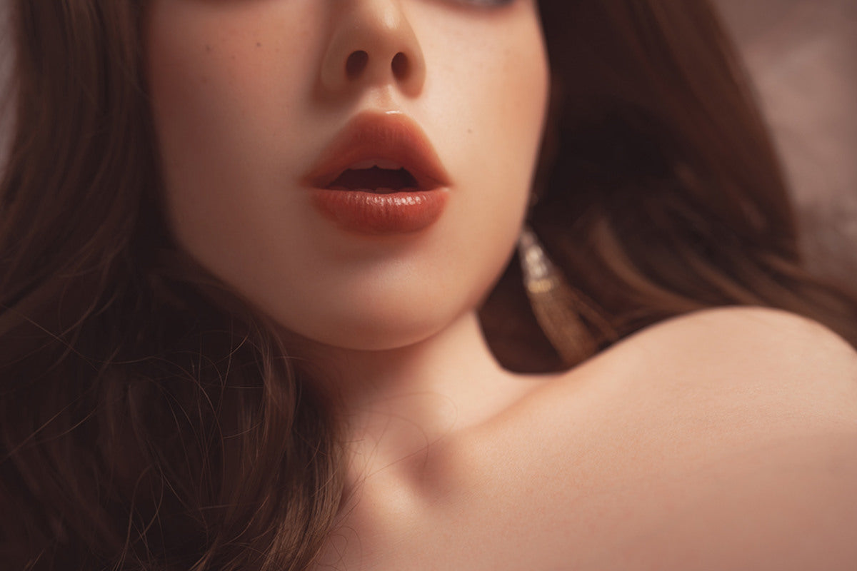 80cm/2ft7 G-cup Silicone Sex Doll Torso Julianna With Movable Jaw