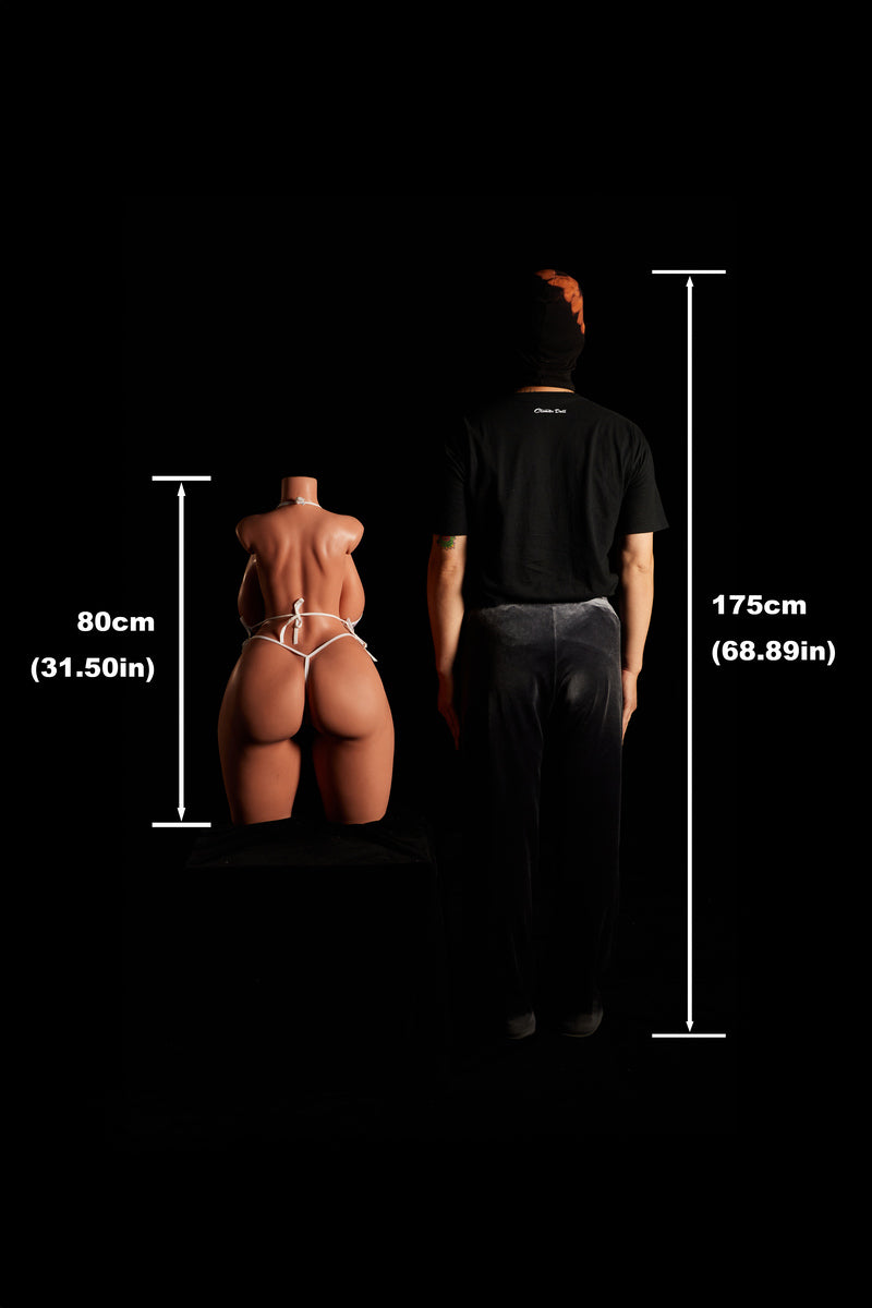 80cm/2ft7 K cup Climax ULW Series Silicone Sex Doll Torso#884-2