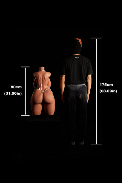 80cm/2ft7 K cup Climax ULW Series Silicone Sex Doll Torso#884-2
