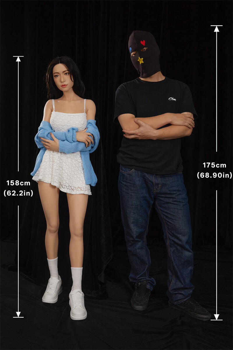 158cm/5ft1 E cup Full Silicone Asian Sex Doll Mayu